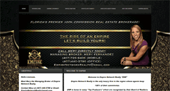 Desktop Screenshot of empirenetworkrealty.com